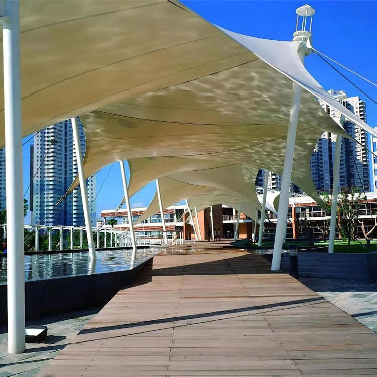 内黄县膜结构景观棚