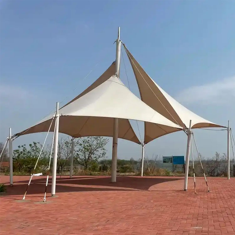 内黄县膜结构景观棚