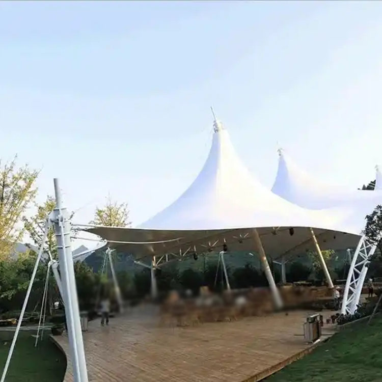 内黄县膜结构景观棚